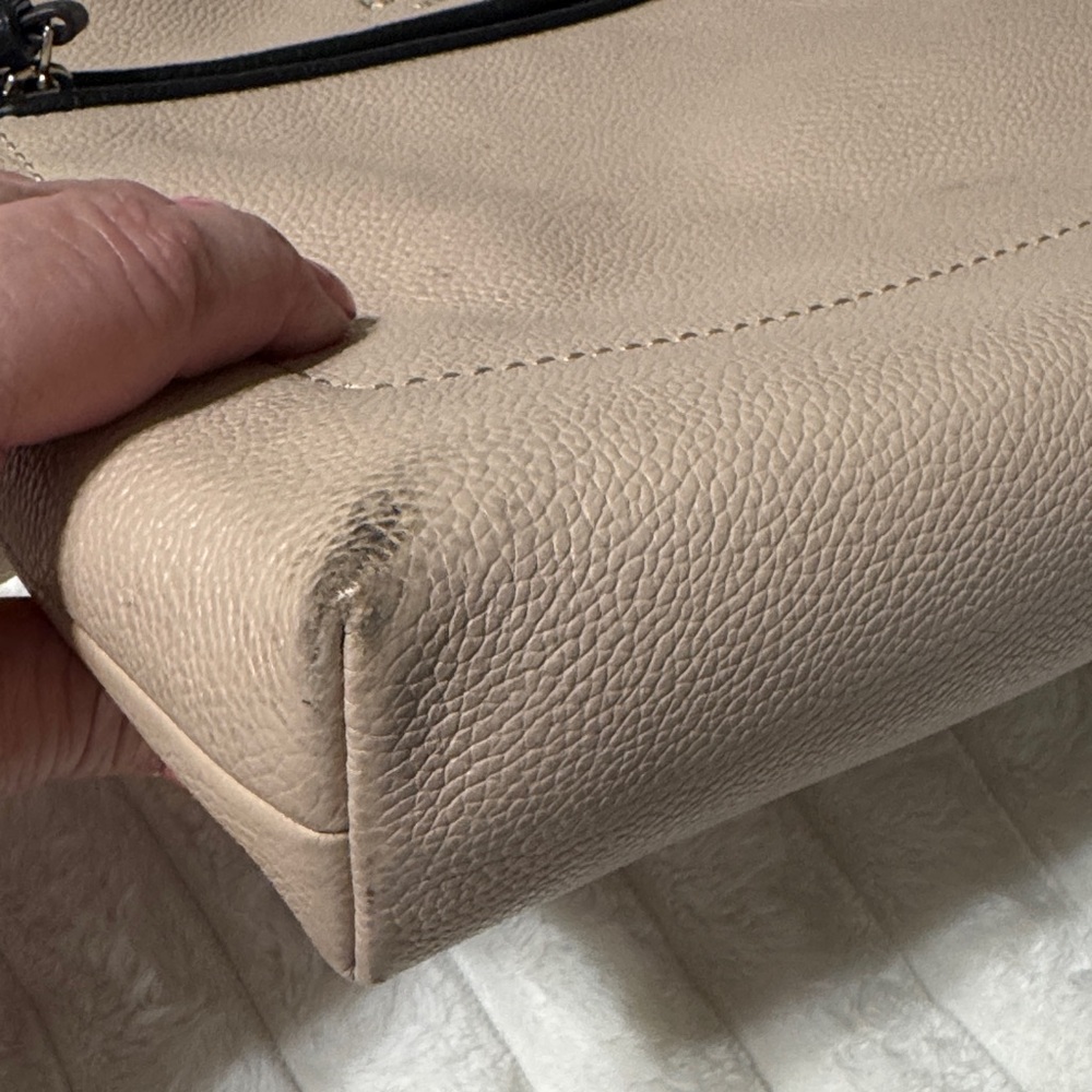 Authentic Kate Spade Crossbody Bag with Wallet Pebble Leather EUC - Picture 8 of 10